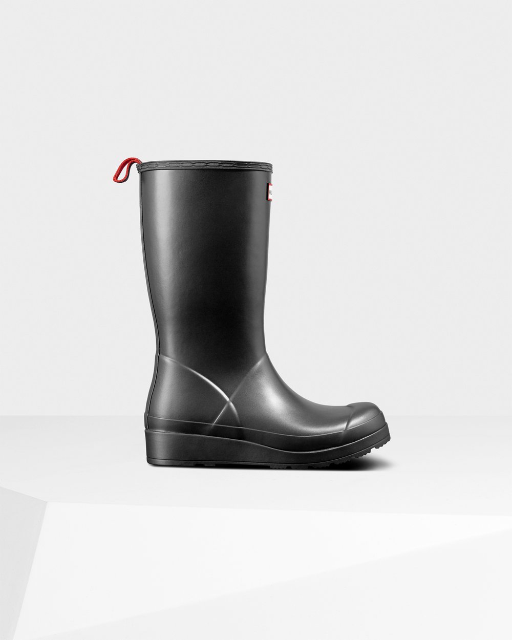 Play Boots Dames - Hunter Original Tall Pearlized Rain - Zwart - 42EXDPBJA